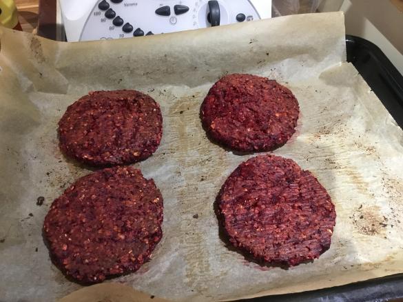 Vegane Rote-Bete-Patties