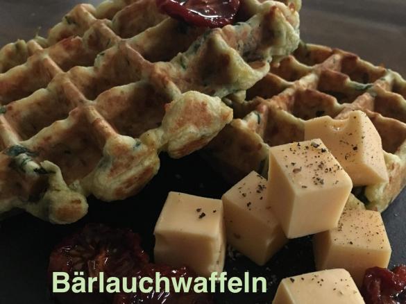 Bärlauchwaffeln