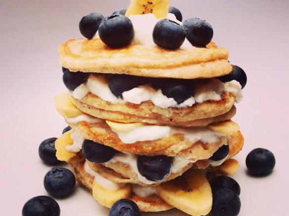 Dinkel Vollkorn Pancakes Vegan