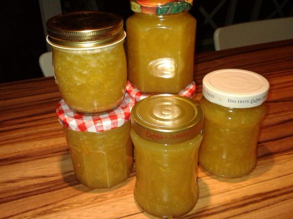 Orangen-Ingwer-Konfitüre
