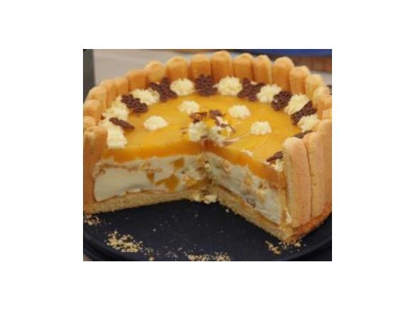 Pfirsich- Joghurt- Torte