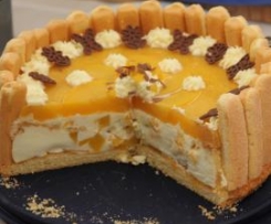 Pfirsich- Joghurt- Torte