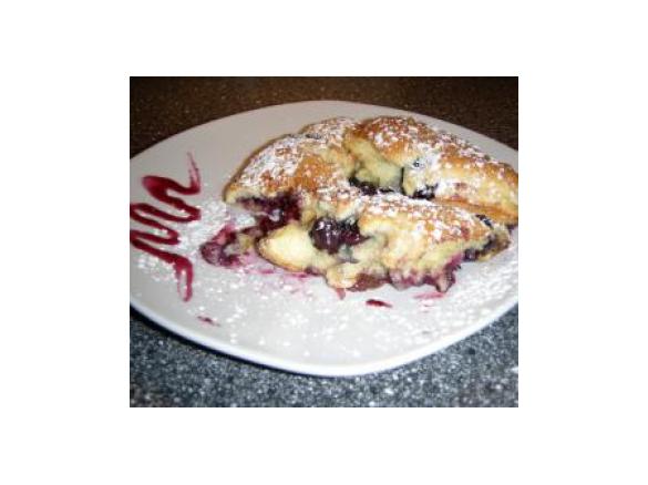 Luftiger Heidelbeer-Pfannkuchen (für Auflaufform/Blech)