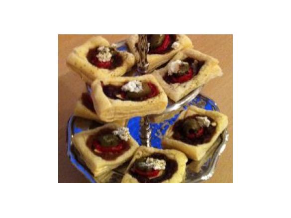 pikante Blätterteighäppchen