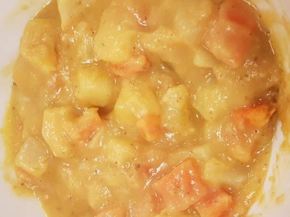 Kartoffelcremesuppe mit Stücken XXL