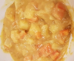 Kartoffelcremesuppe mit Stücken XXL