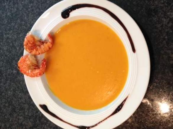 Kürbissuppe thailändische Art