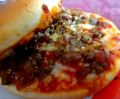 Mini-Party-Pizza-Burger (Toasties-Bolognese)