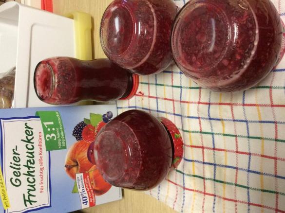 Sauerkirsch Johannisbeer Marmelade