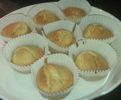 Grießmuffins mit Frischkäse und Mandarinen