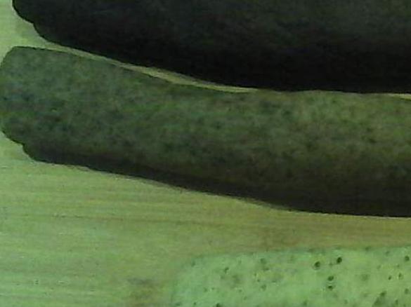 Variation von Vanille, Mokka, Schockokipferl