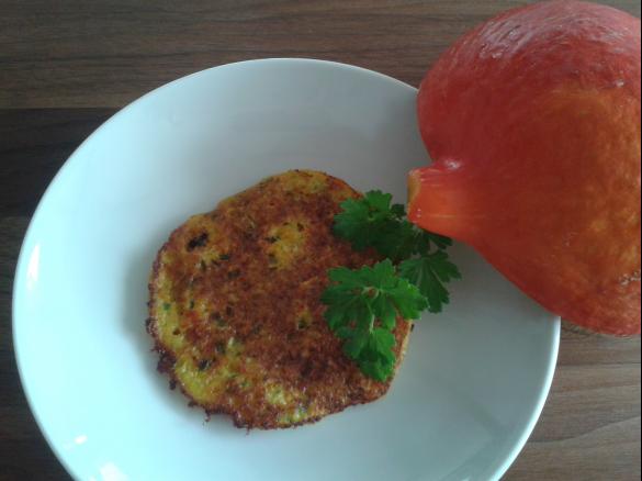 Kürbispuffer mit Kartoffel und Zucchini