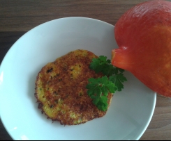 Kürbispuffer mit Kartoffel und Zucchini