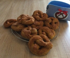 Zimt-Zucker-Kürbis Brezeln