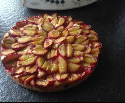 Pflaumenkuchen bzw. Zwetschgenkuchen