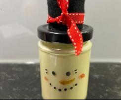 Weiße Schokoladencreme mit Frischkäse light und Proteinpulver