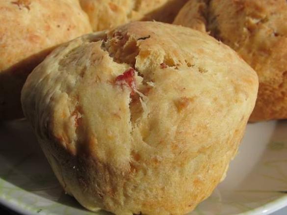 Hefe-Schinken-Muffins
