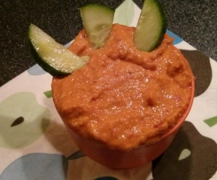 vegetarischer Paprikabrotaufstrich