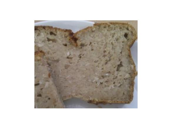 Bananen-Frühstücksbrot vollwertig, auch vegan möglich