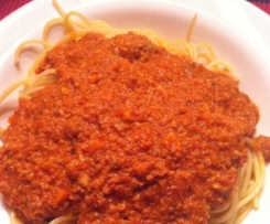 Sauce Bolognese a la Chef