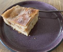 Apfelmuskuchen