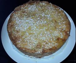 Gedeckter Apfelkuchen