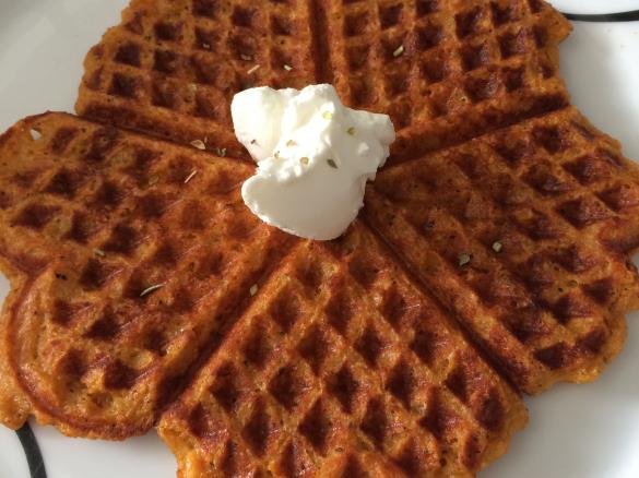 Pizza-Waffeln