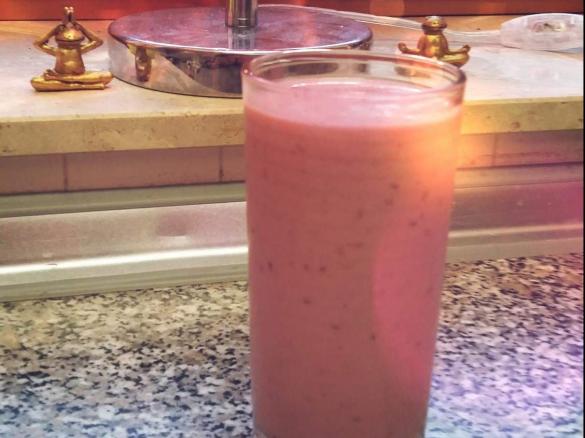 Himbeeren Buttermilch Shake 