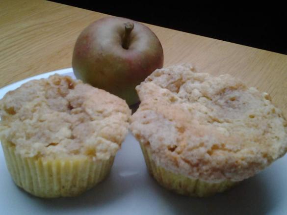 Apfelmuffins mit Zimtstreusel
