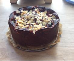 Zwetschgenkuchen low carb (glutenfrei)