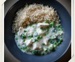 Hühnerfrikassee - mal anders