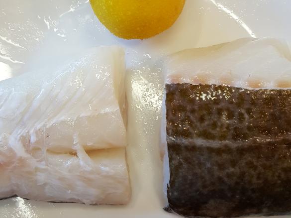Mein 300. Rezept ist eine Delikatesse aus Norwegen - Skrei-Filets  (Winterkabeljau)