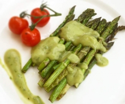 Avocado Basilikum Hollandaise - Vegan, Gesund und ohne Cholesterin 