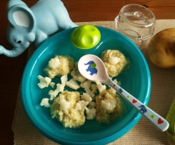 Zucchini Kartoffel Blumenkohl Fleischbrei ab 8 Monaten