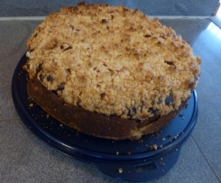 Käse-Streuselkuchen mit Apfel