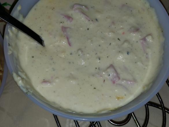 Käsesoße für Nudeln