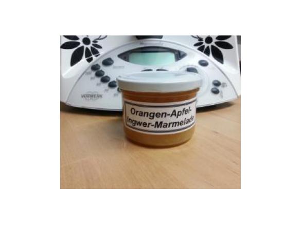 Orangen-Apfel-Ingwer-Marmelade