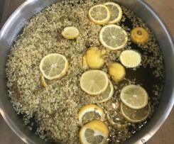 Holunderblütensirup