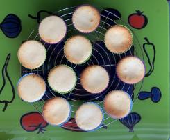 Käsekuchen - Muffins mit Mandarinen oder anderen Früchten