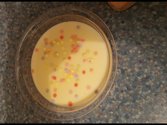 Schokopudding aus weißer Schokolade