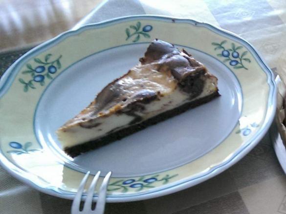 Mamorierter Brownie-Käsekuchen aus Finessen 2/2015