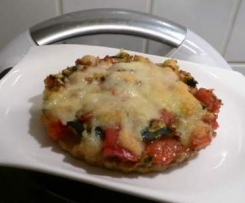 Thunfisch Pizza (low carb)