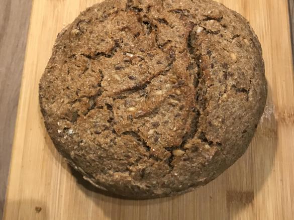 Variation 5-Minuten-Vollkornbrot