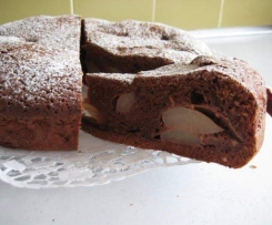 Birnenkuchen 'Birne Helene'