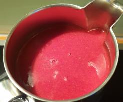 Roter Smoothie