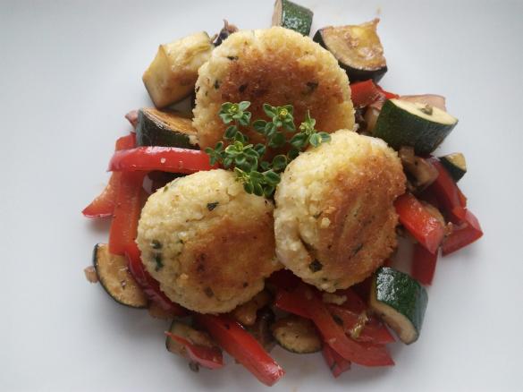 Leckere Hirsebratlinge Vegetarisch