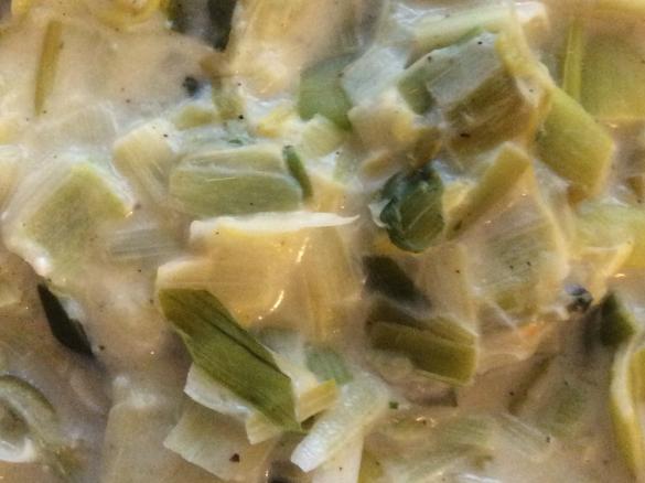 Rahmporree mit Kartoffeln à la WW