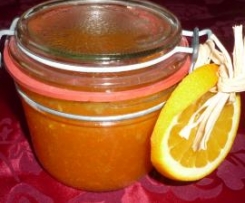 Orangen-Karotten-Fruchtaufstrich mit Walnüsse