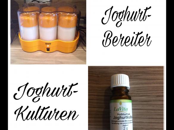 Joghurt mit Joghurtkulturen