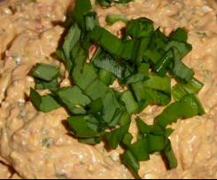 leckere Bärlauch-Schafskäse-Creme